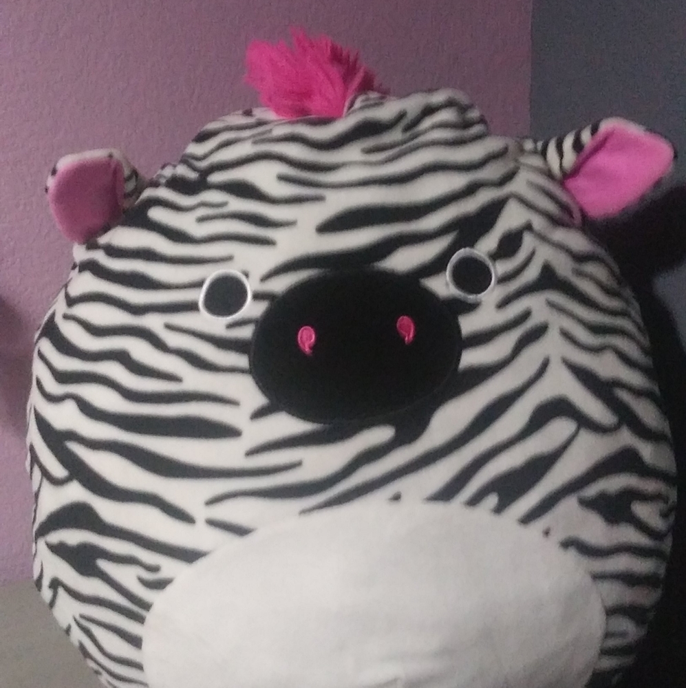 Large Squishmallow Tracey the Zebra